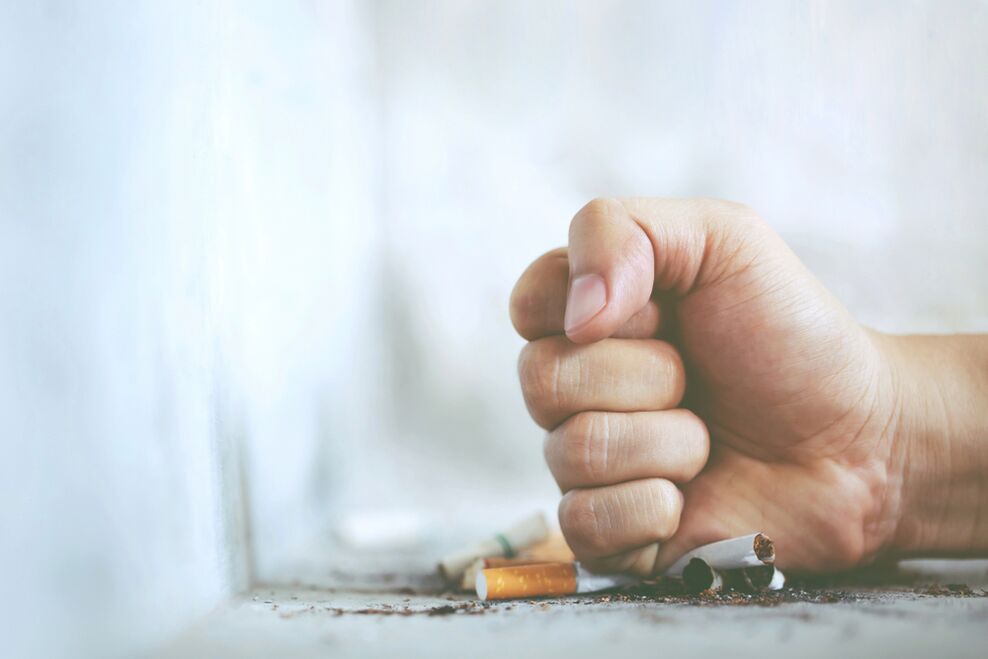 kā piespiest sevi atmest smēķēšanu