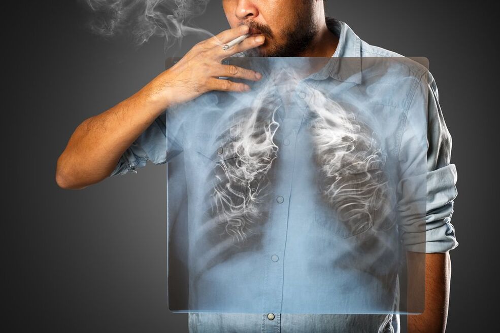 smēķēšana kaitīgi ietekmē cilvēka ķermeni